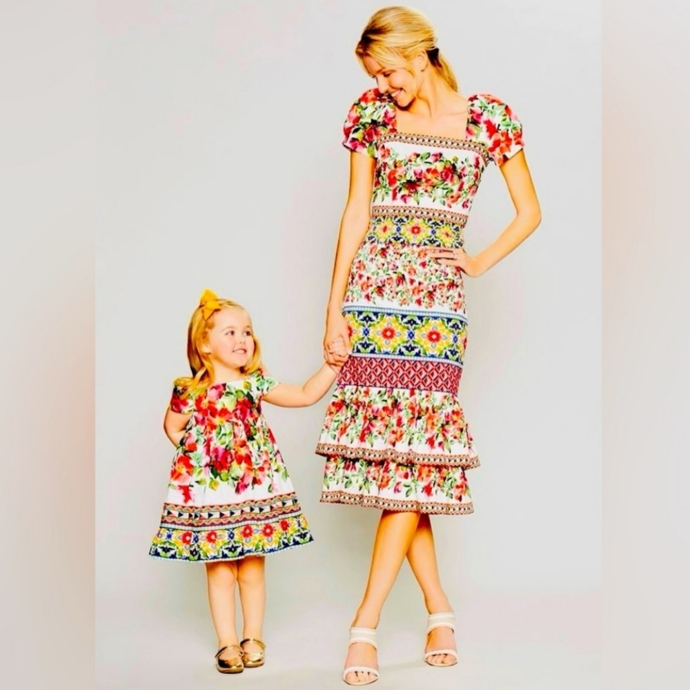 NWT 2- Matching {Antonio Melani} Mommy & Me Fiesta Dresses